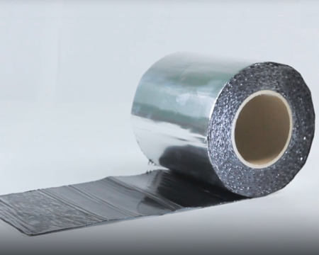 Лента гидроизоляцонная самоклеящаяся для кровли 150мм*10м, серебро